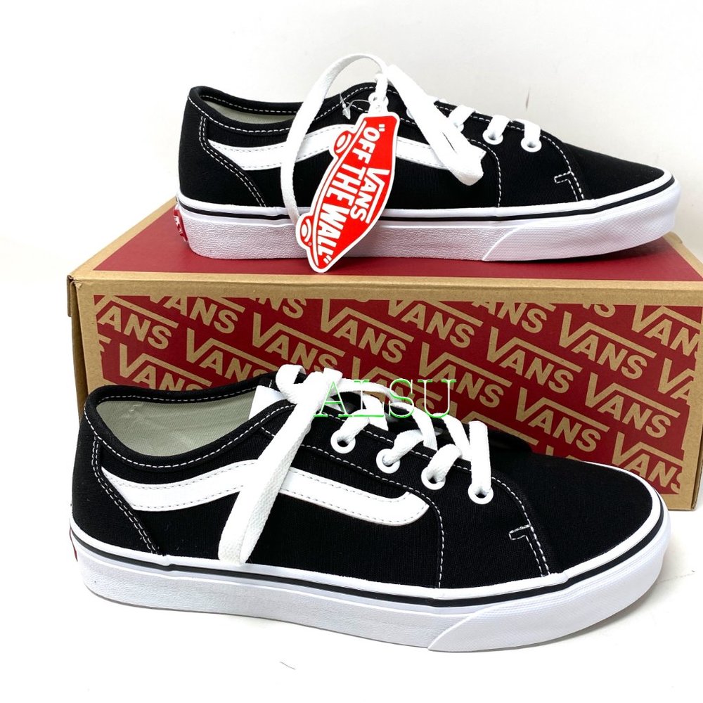 VANS Filmore Low Top Decon Canvas Black Men’s Size - Picture 8 of 9